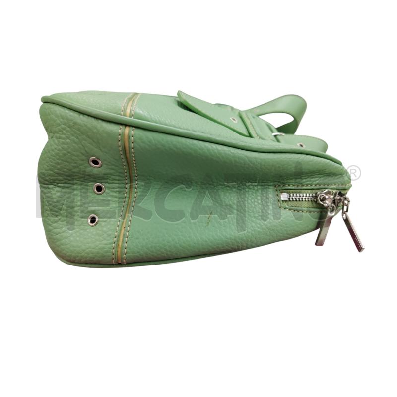 LACOSTE BORSA A SPALLA VERDE PASTELLO  | Mercatino dell'Usato Leini' 3