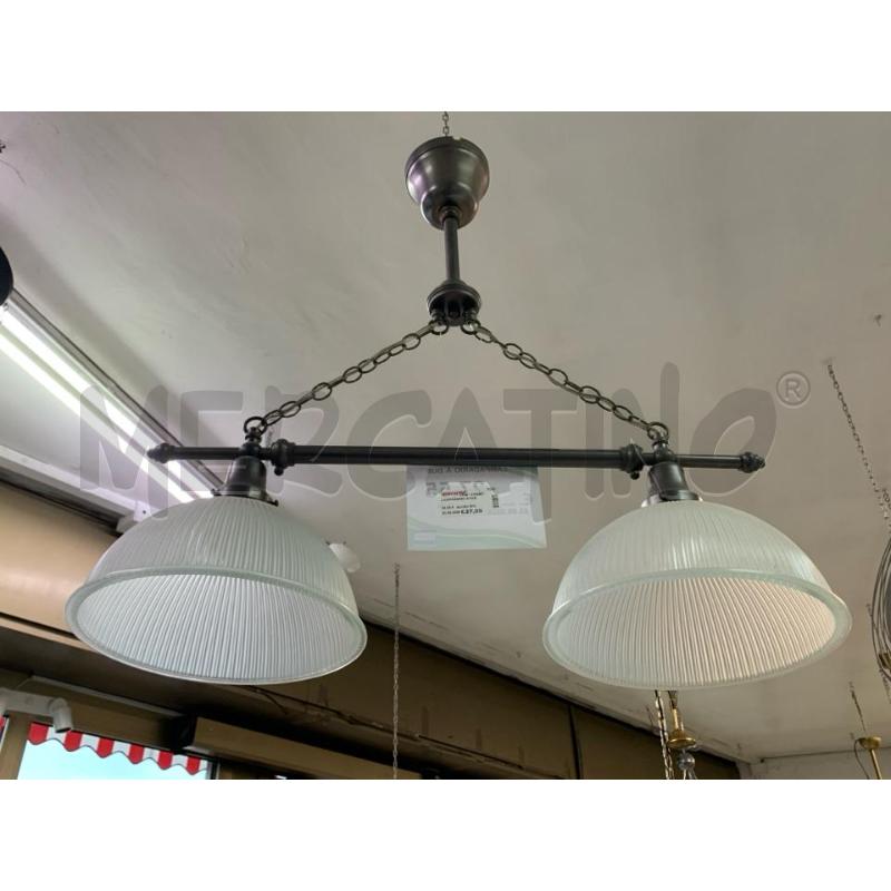 LAMPADARIO A DUE  | Mercatino dell'Usato Leini' 1