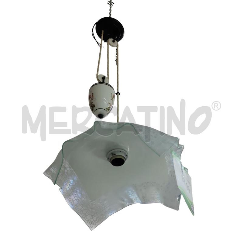 LAMPADARIO CON CONTRAPPESO IN CERAMICA  | Mercatino dell'Usato Leini' 1