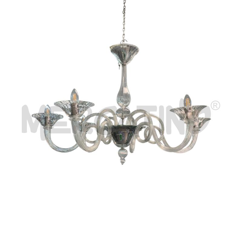 LAMPADARIO DI MUTRANO 6 BRACCIA | Mercatino dell'Usato Leini' 1