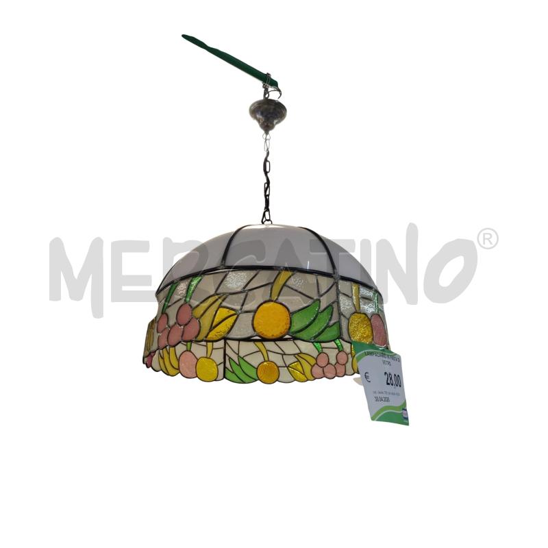 LAMPADARIO IN PASTA DI VETRO | Mercatino dell'Usato Leini' 1