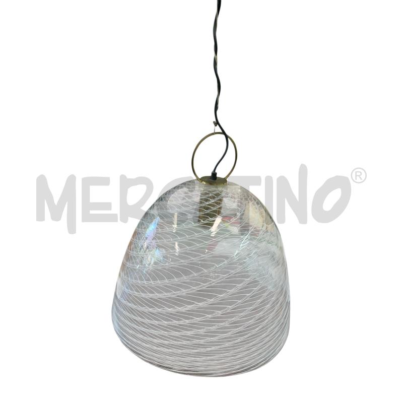 LAMPADARIO IN VETRO DI MURANO ANNI 70 VINTAGE | Mercatino dell'Usato Leini' 1