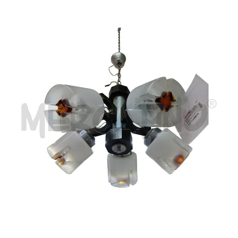 LAMPADARIO VINTAGE ANNI 70  | Mercatino dell'Usato Leini' 1