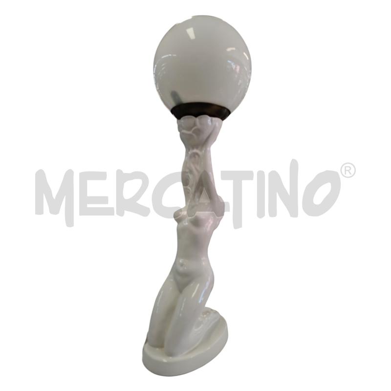 LAMPADA DATAVOLO CERAMICA DONNA  | Mercatino dell'Usato Leini' 1