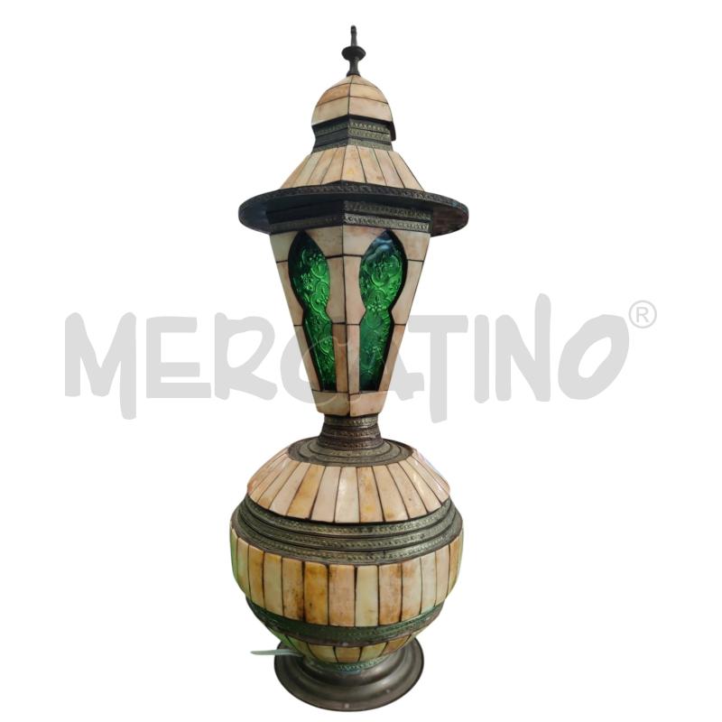 LAMPADA DA TAVOLO STILE ETNICO | Mercatino dell'Usato Leini' 1