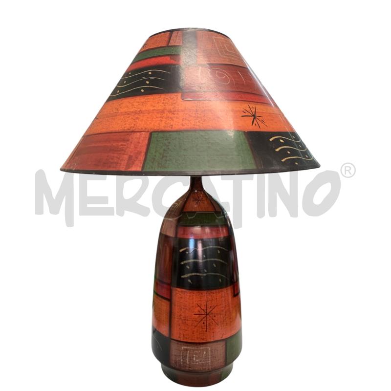 LAMPADA ETNICA H60CM | Mercatino dell'Usato Leini' 1