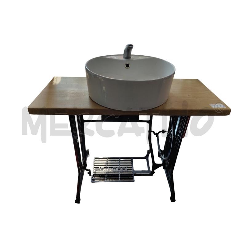 LAVANDINO  BASE SINGER MIS 98X44X105 H | Mercatino dell'Usato Leini' 1