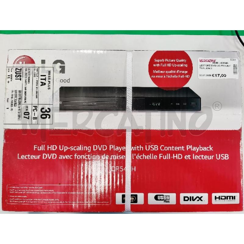 LETTORE DVD LG PRODOTTO NUOVO  | Mercatino dell'Usato Leini' 1