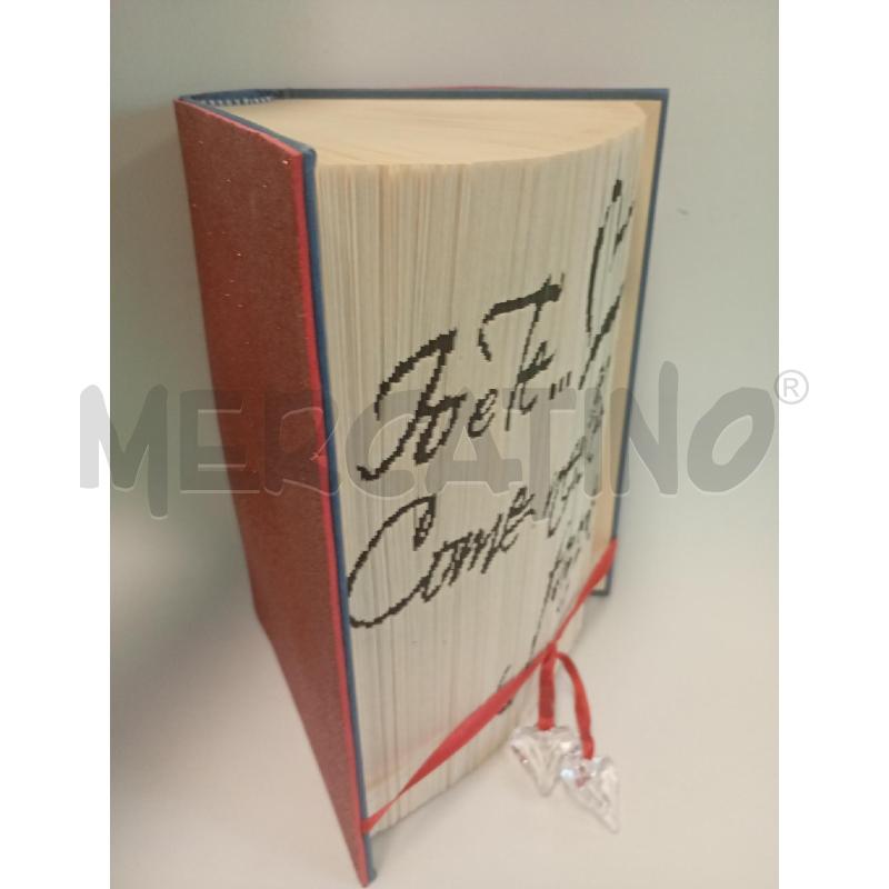 LIBRO SCULTURA ARTISTICA TECNICA BOOK FOLDING IO E TE COME NELLE FAVOLE  | Mercatino dell'Usato Leini' 2