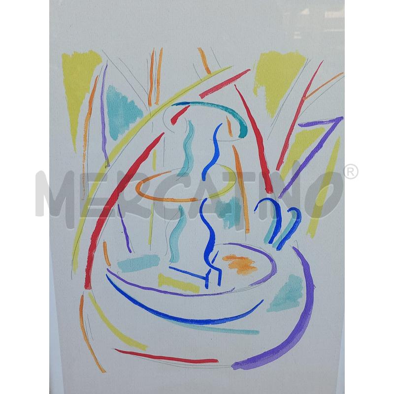 LITOGRAFIA PIETRO DORAZIO SPHINX CON CERTIFICATO  | Mercatino dell'Usato Leini' 2