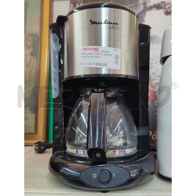 MACCHINA CAFFE' AMERICANO MOULINEX | Mercatino dell'Usato Leini' 1