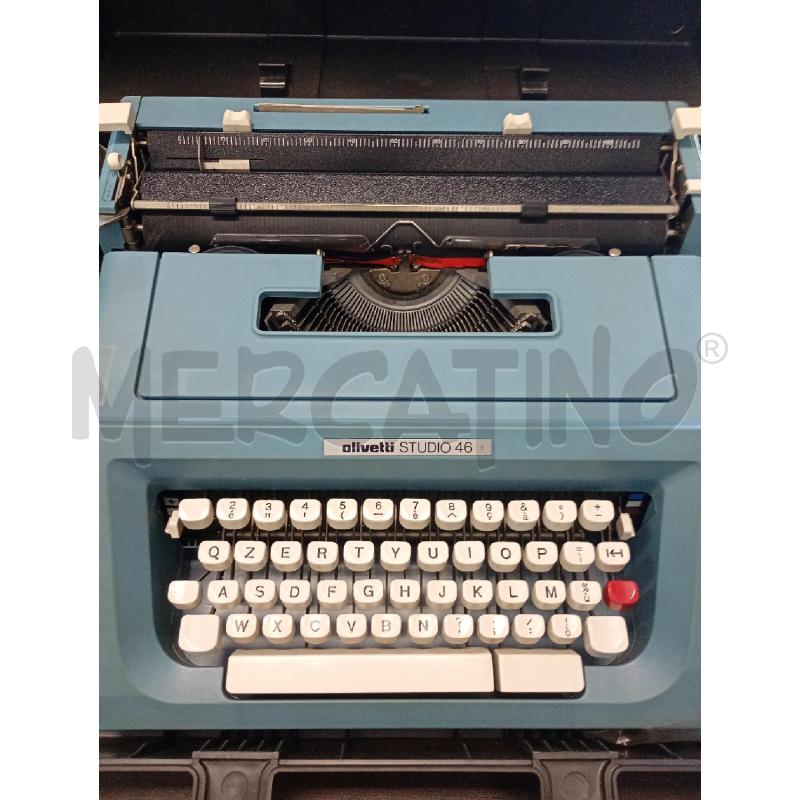 MACCHINA DA SCRIVERE OLIVETTI STUDIO 46 CON CUSTODIA | Mercatino dell'Usato Leini' 2