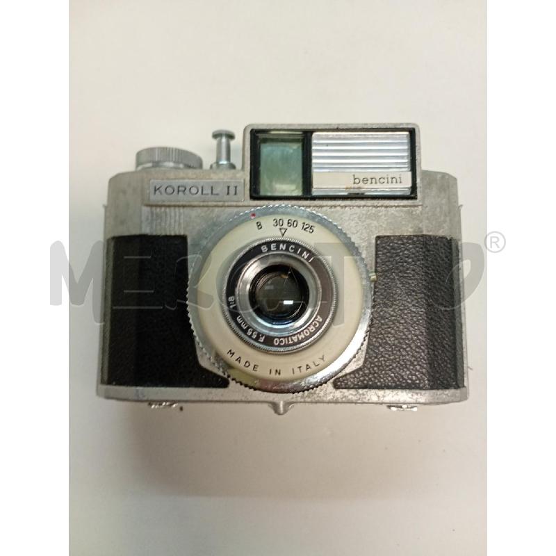 MACCHINA FOTOGRAFICA D'EPOCA BENCINI KOROLL II | Mercatino dell'Usato Leini' 2