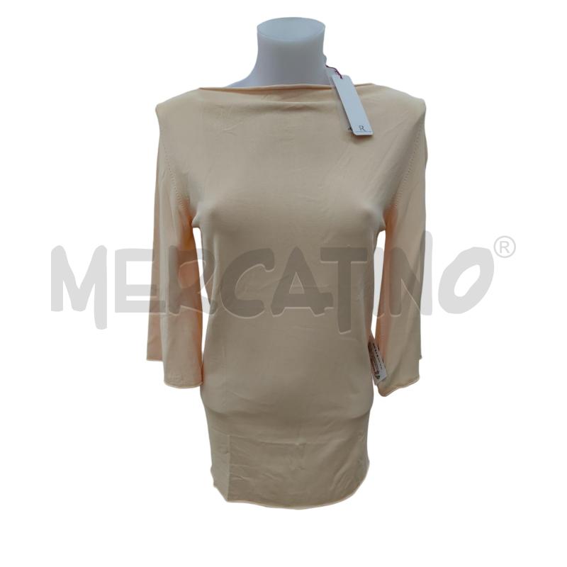 MAGLIA DONNA ALBICOCCA RINASCIMENTO | Mercatino dell'Usato Leini' 1
