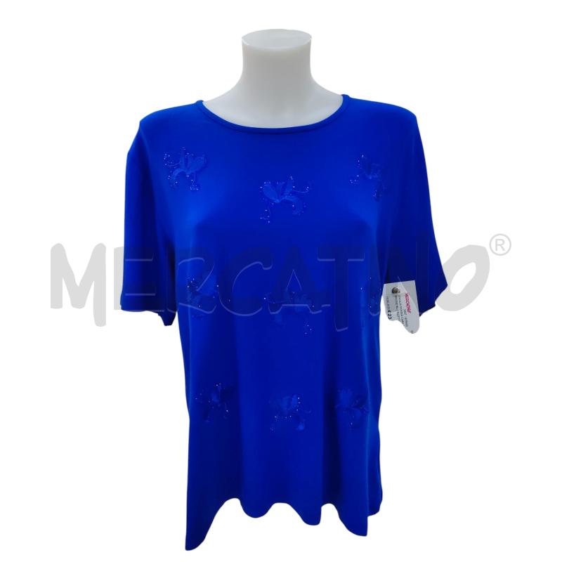 MAGLIA DONNA CARLA FERRONE BLU ELETTRICO  | Mercatino dell'Usato Leini' 1