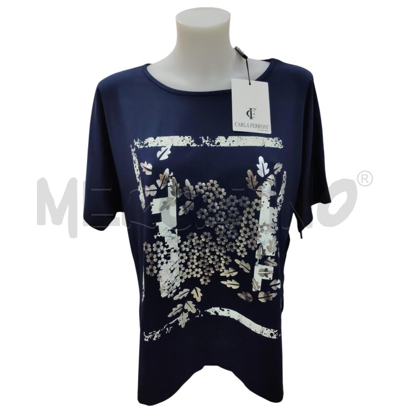 MAGLIA DONNA CARLA FERRONI BLU  | Mercatino dell'Usato Leini' 1