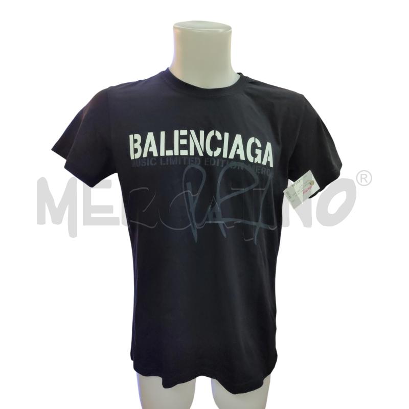 MAGLIA UOMO NERA BALENCIAGA  | Mercatino dell'Usato Leini' 1