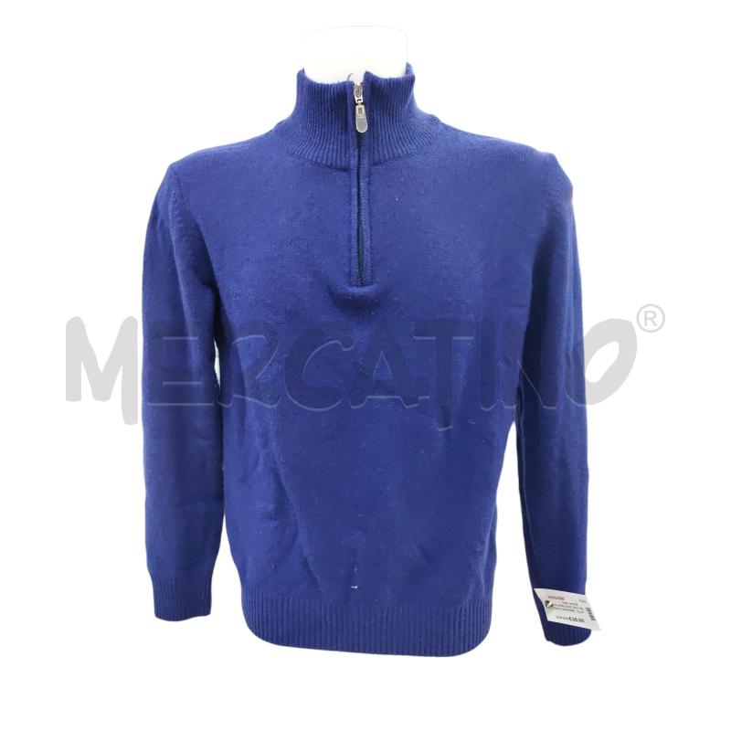 MAGLIONE UOMO  BLU MERINOS/CASHMERE  | Mercatino dell'Usato Leini' 1