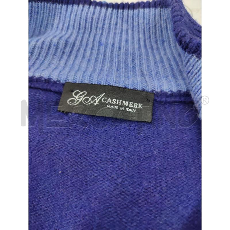 MAGLIONE UOMO  BLU MERINOS/CASHMERE  | Mercatino dell'Usato Leini' 2
