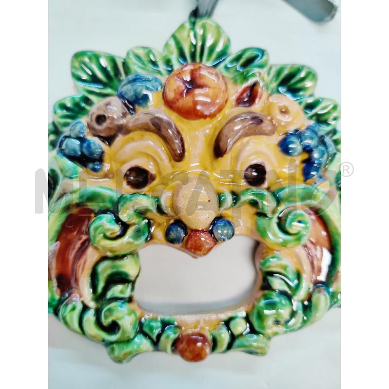 MASCHERA SICILIANA IN TERRACOTTA | Mercatino dell'Usato Leini' 2