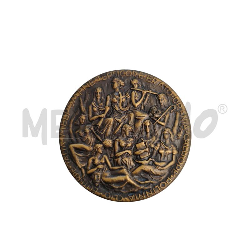 MEDAGLIONE FERMACARTE METALLICO F.LLI LORIOLI CALENDARIO 1976 | Mercatino dell'Usato Leini' 1