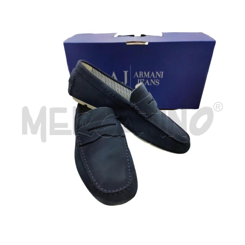 MOCASSINI PELLE UOMO ARMANI JEANS  | Mercatino dell'Usato Leini' 1