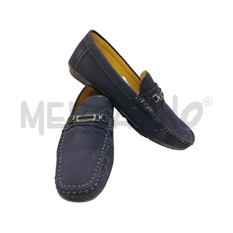 MOCASSINI UOMO BLU | Mercatino dell'Usato Leini' 1