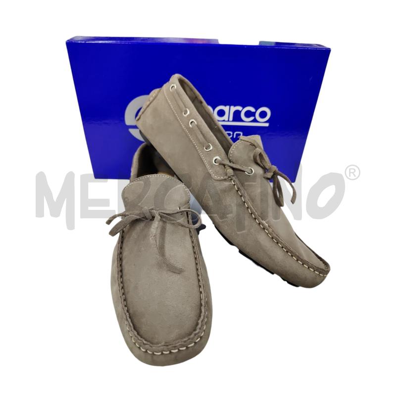 MOCASSINI VERA PELLE UOMO SPARCO MARRONE | Mercatino dell'Usato Leini' 1