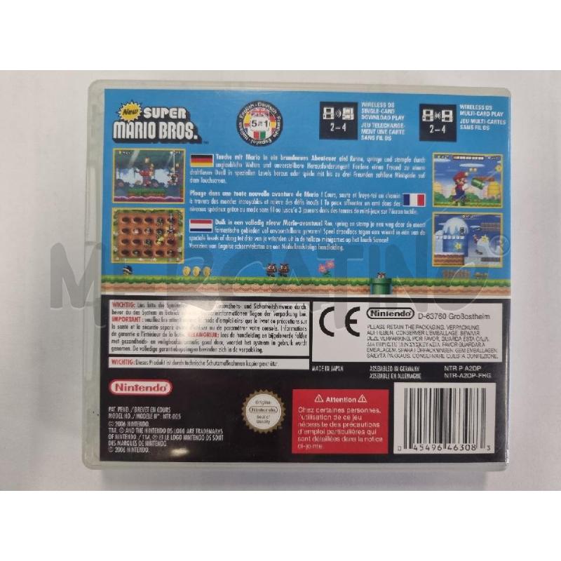 NEW SUPER MARIO BROS NINTENDO DS | Mercatino dell'Usato Leini' 2
