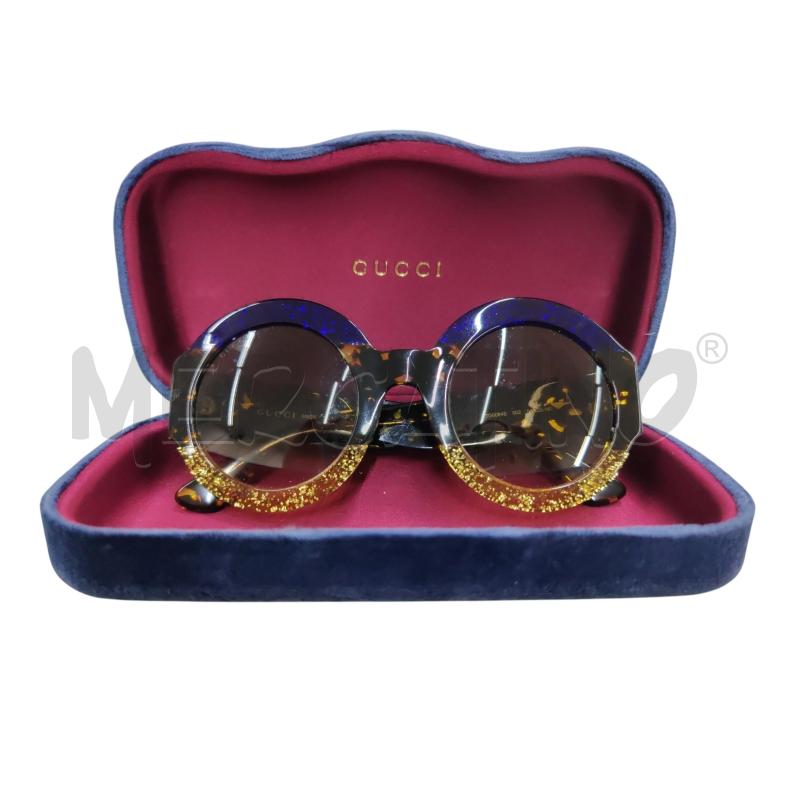 OCCHIALI DONNA GUCCI OVERSIZE GLITTER  | Mercatino dell'Usato Leini' 1
