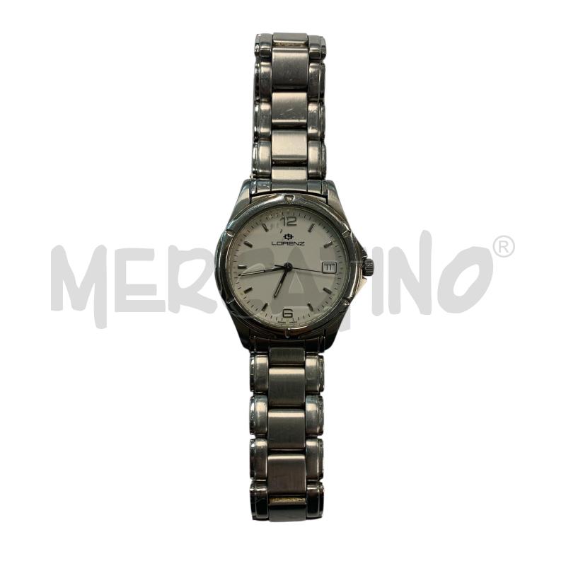 OROLOGIO DA POLSO LORENZ ACCIAIO  | Mercatino dell'Usato Leini' 1