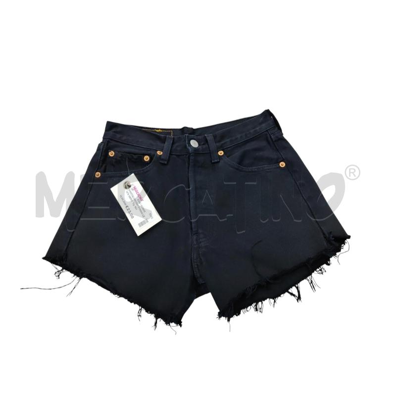 PANTALONCINO DONNA LEVI'S NERO | Mercatino dell'Usato Leini' 1