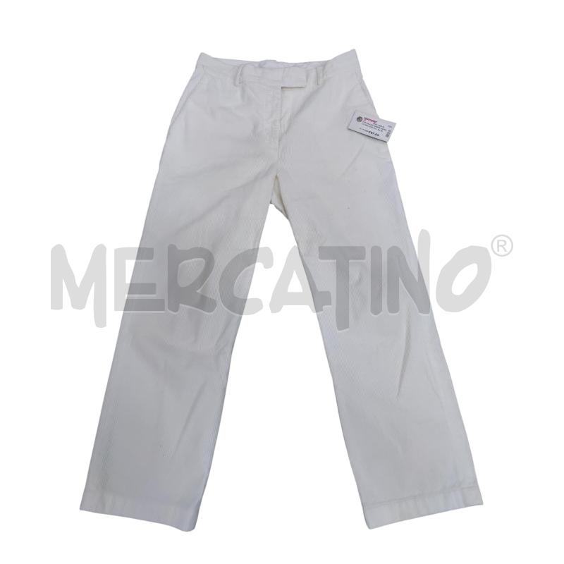 PANTALONE DONNA ASPESI IN VELLUTO A COSTINE PANNA | Mercatino dell'Usato Leini' 1