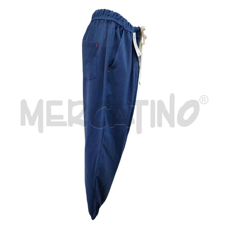 PANTALONE DONNA ELASTICO ESTIVO BLU | Mercatino dell'Usato Leini' 2