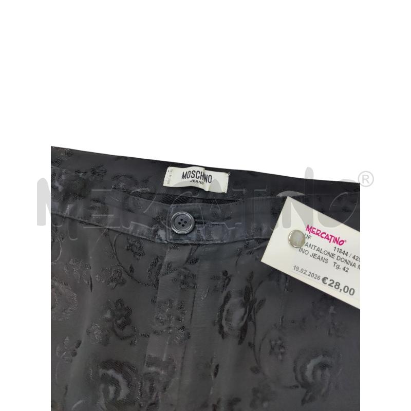 PANTALONE DONNA MOSCHINO JEANS  | Mercatino dell'Usato Leini' 2