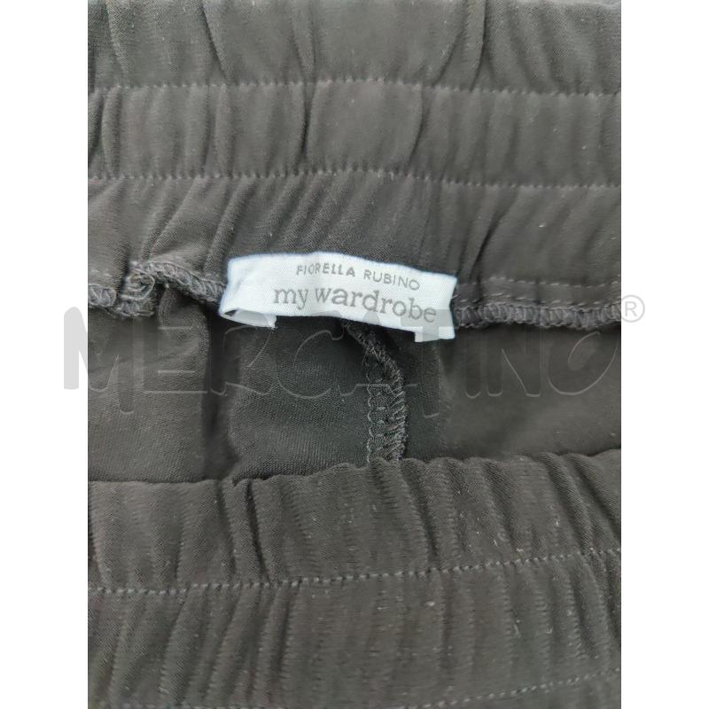 PANTALONE DONNA NERO FIORELLA RUBINO | Mercatino dell'Usato Leini' 2