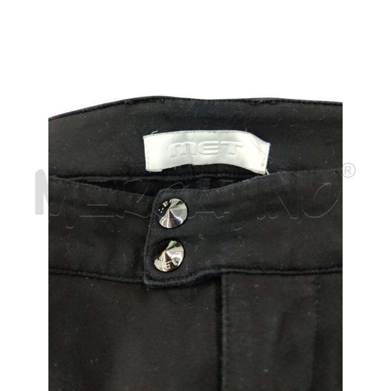 PANTALONE DONNA NERO MET | Mercatino dell'Usato Leini' 2