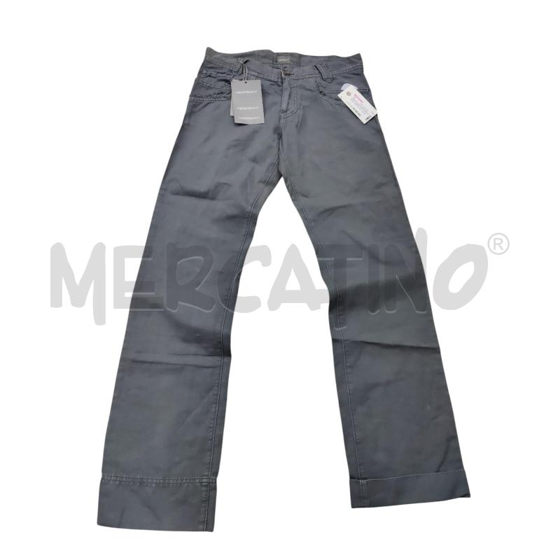 PANTALONE DONNA NEW PENNY GRIGIO IN LINO E COTONE | Mercatino dell'Usato Leini' 1