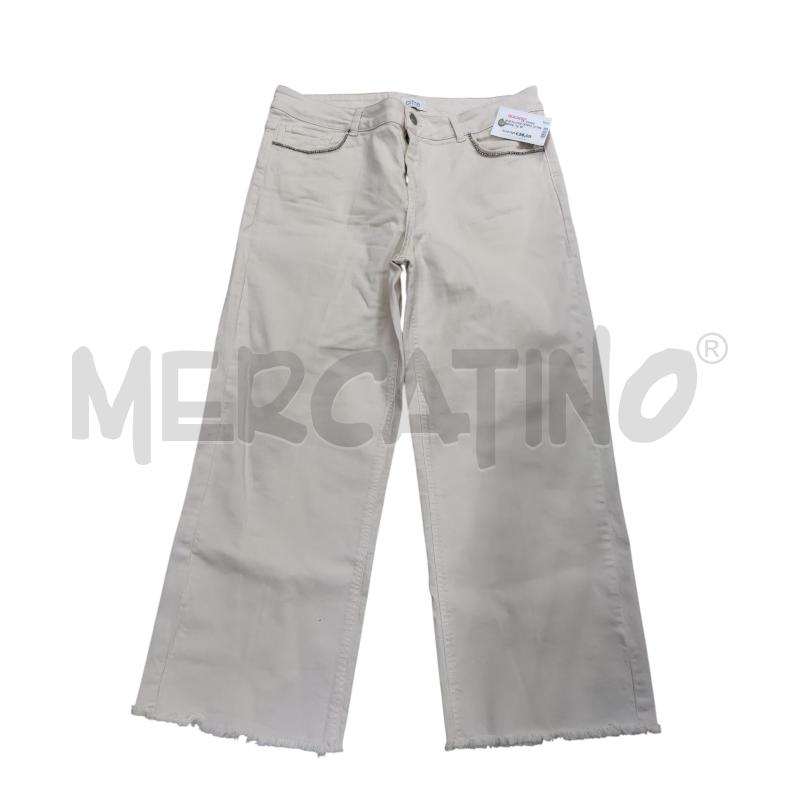PANTALONE DONNA OLTRE BEIGE | Mercatino dell'Usato Leini' 1