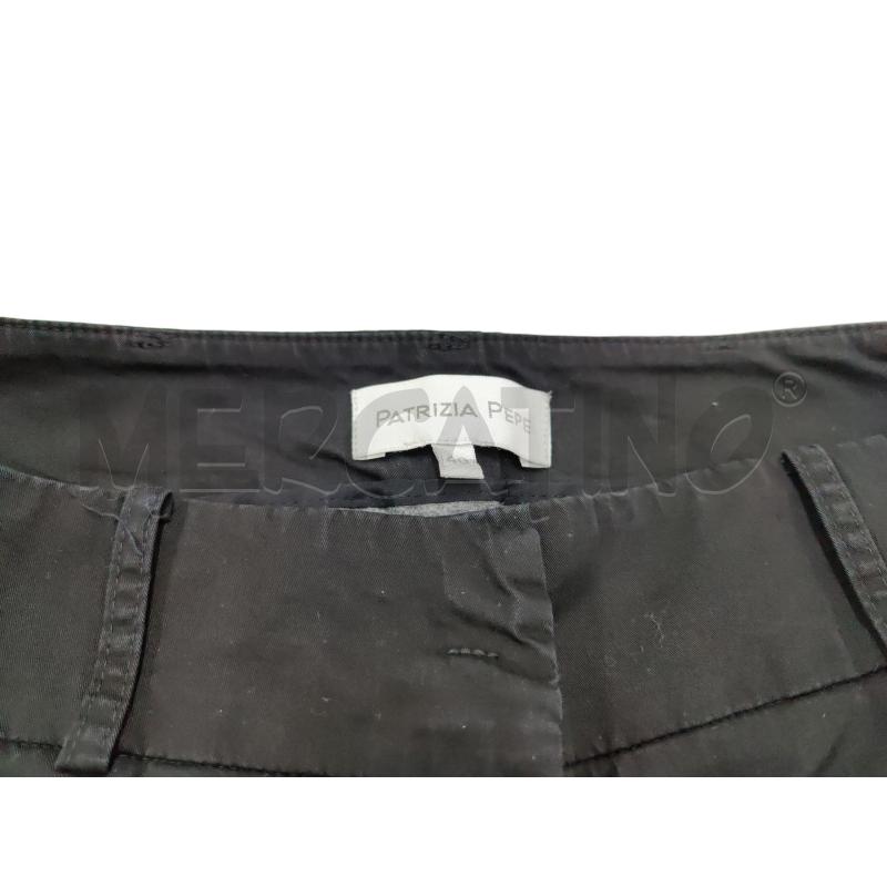 PANTALONE DONNA PATRIZIA PEPE NERO  | Mercatino dell'Usato Leini' 2