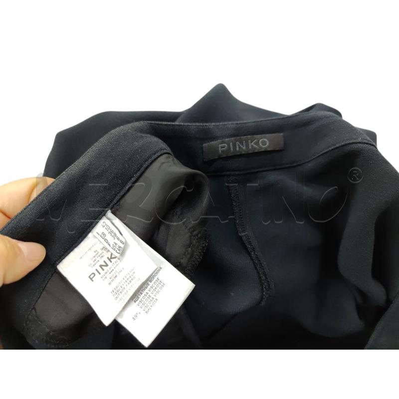 PANTALONE DONNA PINKO NERO VISCOSA | Mercatino dell'Usato Leini' 2