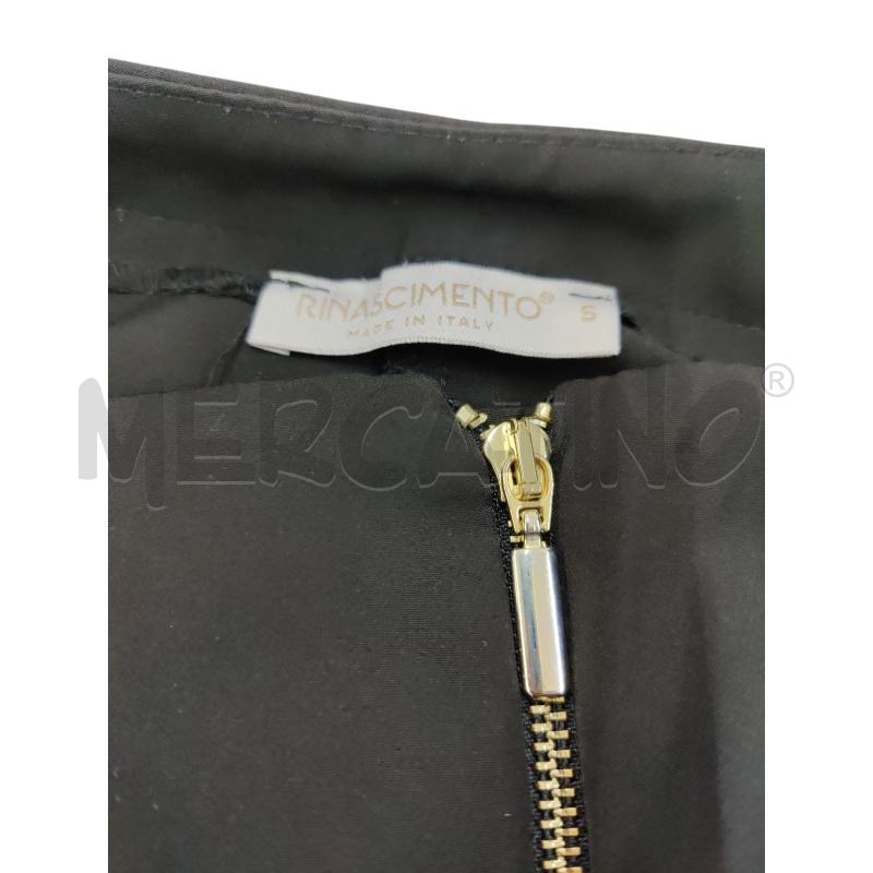PANTALONE DONNA RINASCIMENTO NERO | Mercatino dell'Usato Leini' 2