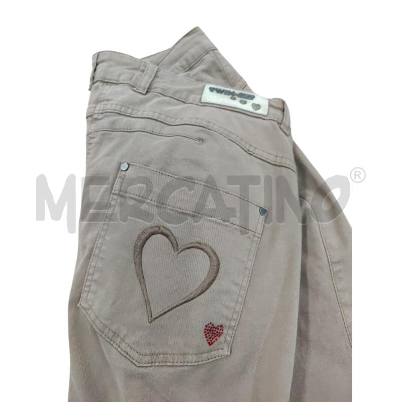 PANTALONE DONNA TWINSET MARRONCINO | Mercatino dell'Usato Leini' 2