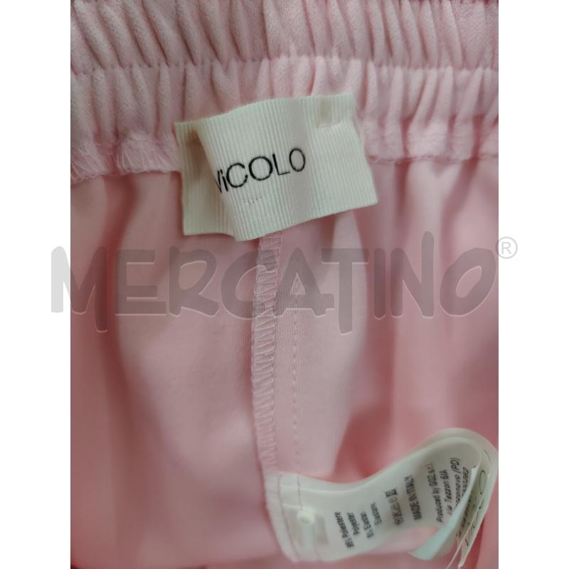 PANTALONE DONNA VICOLO COLORE ROSA | Mercatino dell'Usato Leini' 2