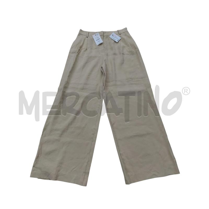 PANTALONE DONNA ZARA 100%LINO | Mercatino dell'Usato Leini' 1