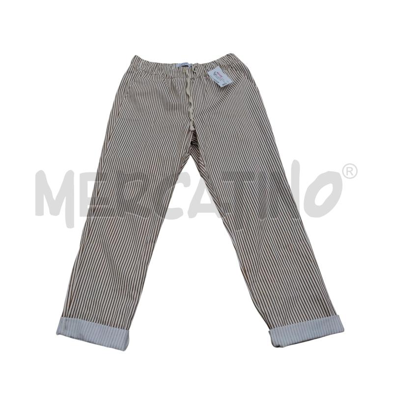 PANTALONE DONNA  COMBIPEL A RIGHE | Mercatino dell'Usato Leini' 1