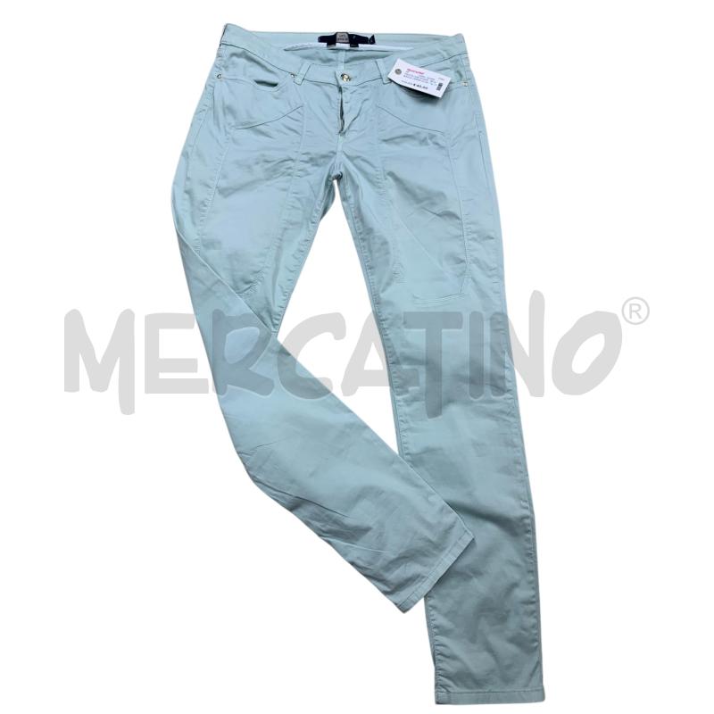 PANTALONE DONNA  JECKERSON VERDE ACQUA | Mercatino dell'Usato Leini' 1