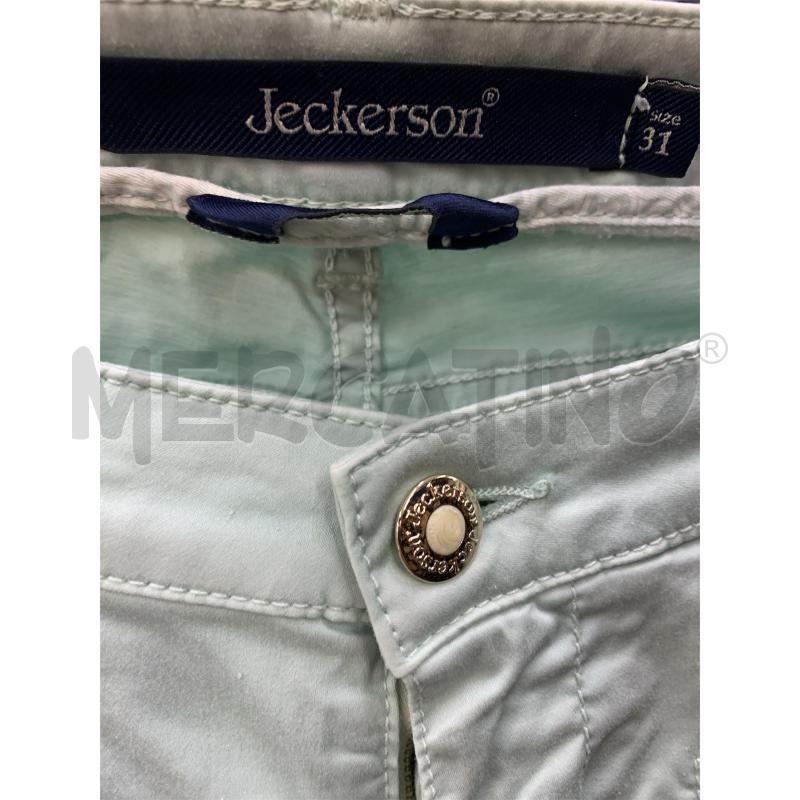 PANTALONE DONNA  JECKERSON VERDE ACQUA | Mercatino dell'Usato Leini' 2