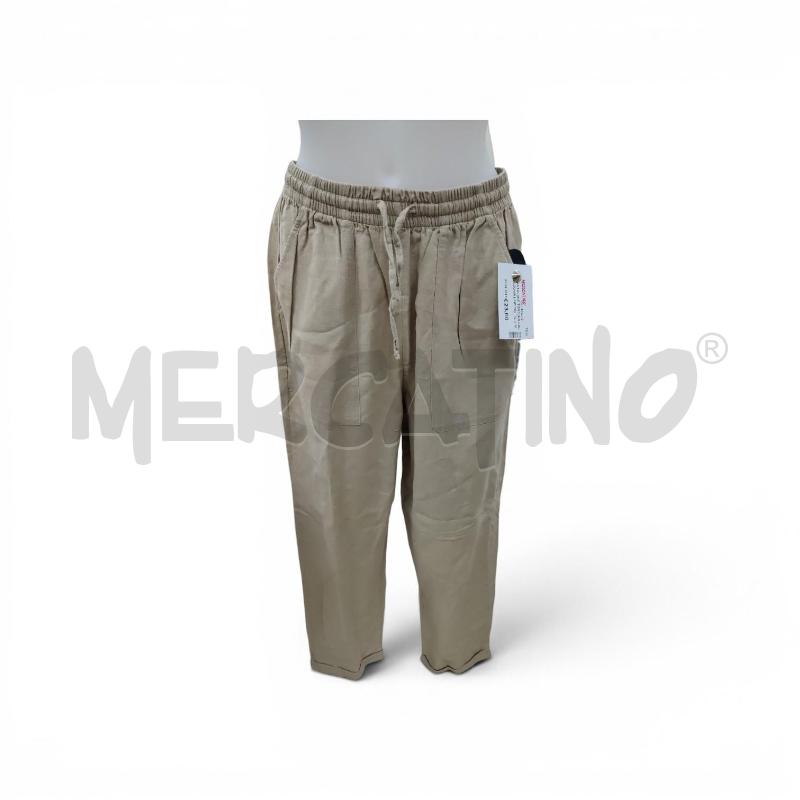 PANTALONE TORTORA CALZEDONIA LINO 100% | Mercatino dell'Usato Leini' 1