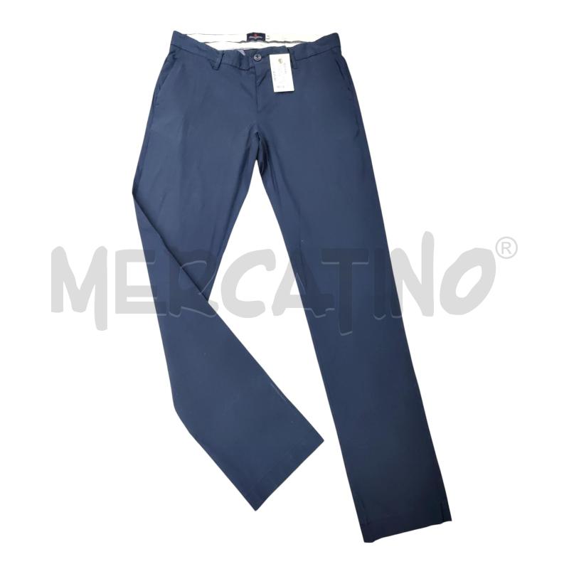 PANTALONE UOMO CONTE OF FLORENCE BLU | Mercatino dell'Usato Leini' 1